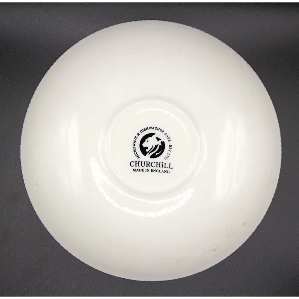Churchill England Blue Willow Saucer 5.5